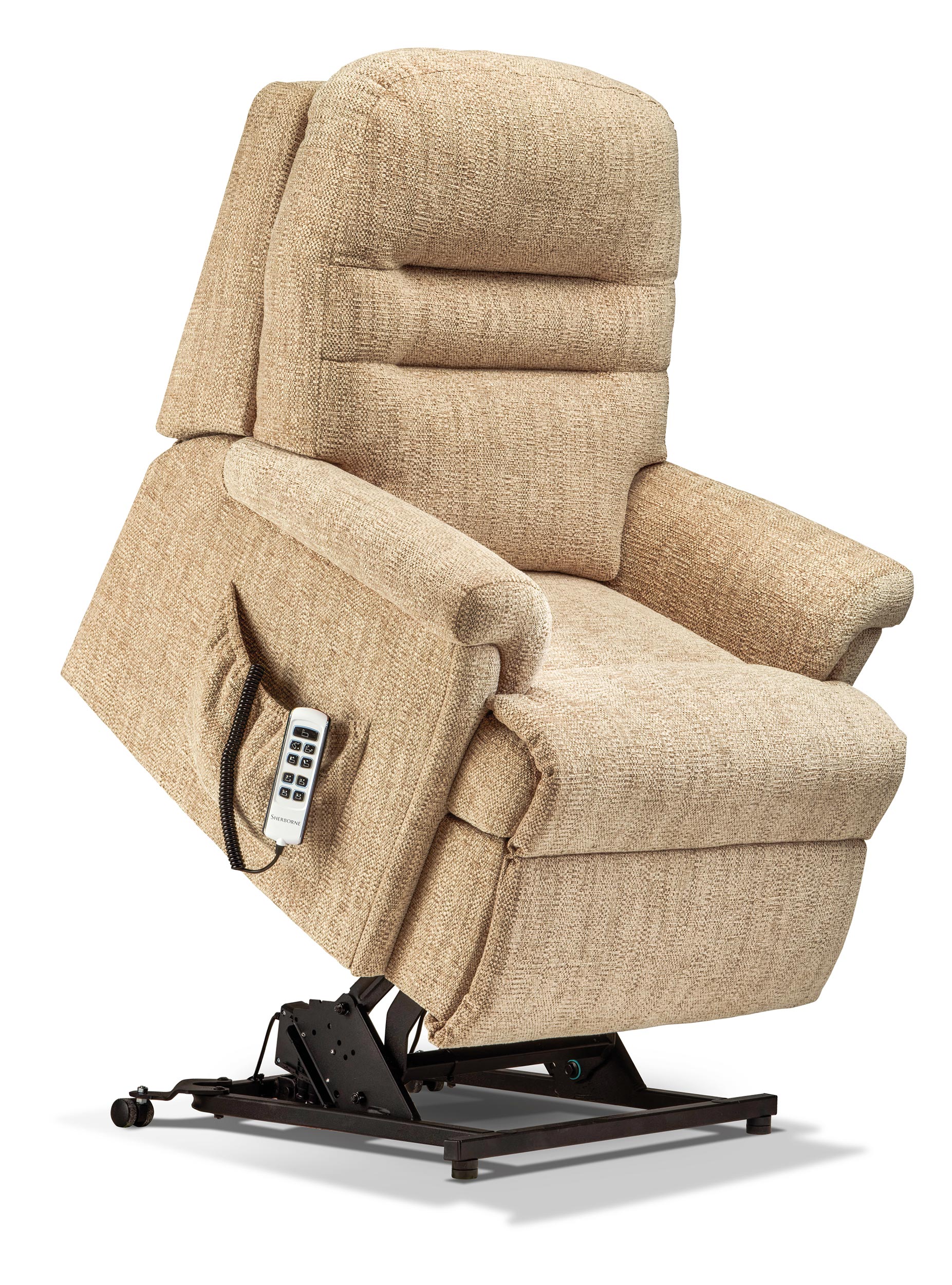Electric Riser Portable Beaumont Petite Fabric Electric Riser Recliner – Normanton Carpet ...
